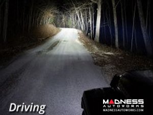 Jeep Wrangler JL LED Light Bar w/ Bracket - 50" - White Driving